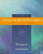 Tapa de Crafting and implementing strategy