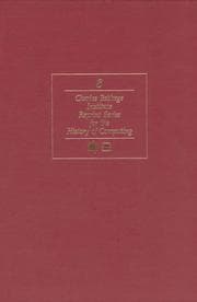 Tapa de A Manual of operation for the Automatic Sequence Controlled Calculator