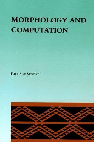 Tapa de Morphology and computation