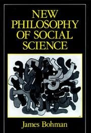 Tapa de New Philosophy of Social Science
