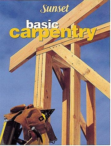 Tapa de Basic Carpentry (Sunset Books)