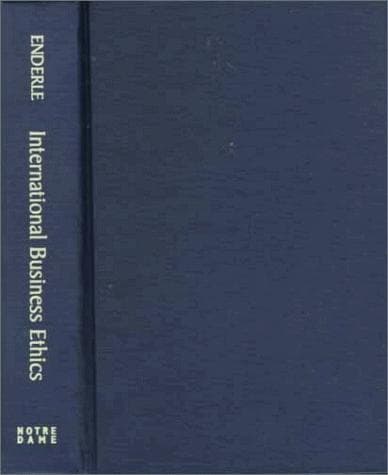 Tapa de International Business Ethics