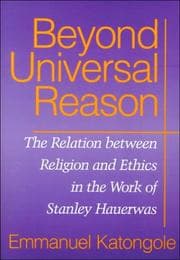 Tapa de Beyond Universal Reason