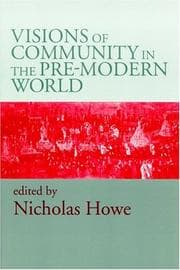 Tapa de Visions of Community in the Pre-Modern World