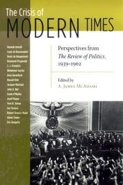 Tapa de The Crisis of Modern Times