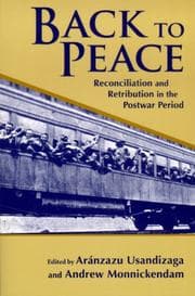Tapa de Back to Peace