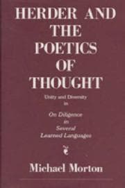 Tapa de Herder and the poetics of thought