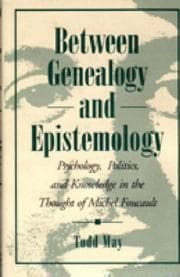Tapa de Between genealogy and epistemology