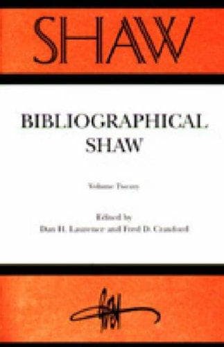 Tapa de Bibliographical Shaw