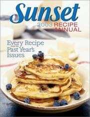 Tapa de Sunset Recipe Annual 2003