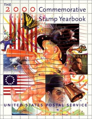 Tapa de The 2000 Commemorative Stamp Yearbook