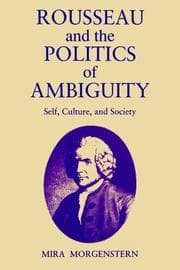 Tapa de Rousseau & Politics Ambiguity