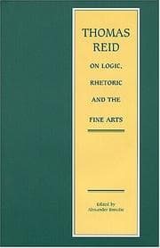 Tapa de Thomas Reid On Logic, Rhetoric And The Fine Arts