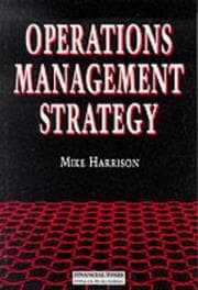 Tapa de Operations Management Strategy