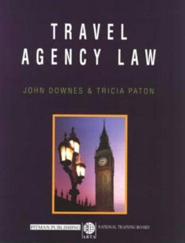 Tapa de Travel Agency Law