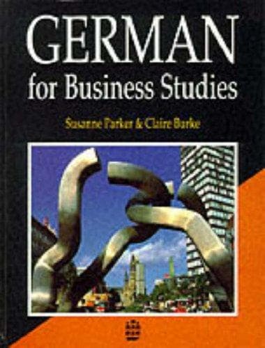 Tapa de German for business studies