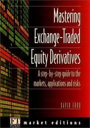 Tapa de Mastering Equity Derivatives ("Financial Times" Market Editions)