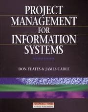 Tapa de Project management for information systems