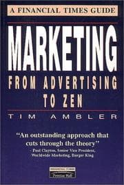 Tapa de Marketing from Advertising to Zen