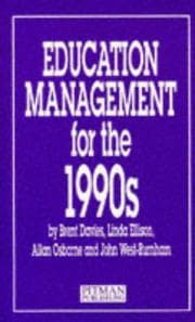 Tapa de Education Management for the 1990's