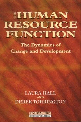 Tapa de Human Resource Function