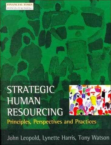 Tapa de Strategic Human Resourcing