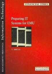Tapa de Preparing It Systems for Economic and Monetary Union (Emu (Management Briefings Series)