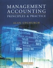 Tapa de Management Accounting Principles and Practice