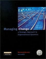 Tapa de Managing Change