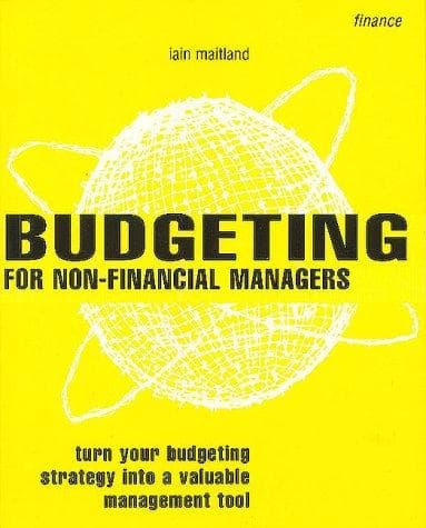 Tapa de Budgeting for non-financial managers