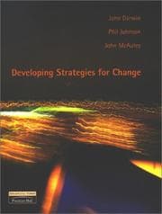 Tapa de Developing Strategies for Change