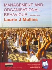 Tapa de Management and organisational behaviour