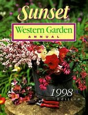 Tapa de Sunset Western Garden Annual 1998 (Western Garden Annual)