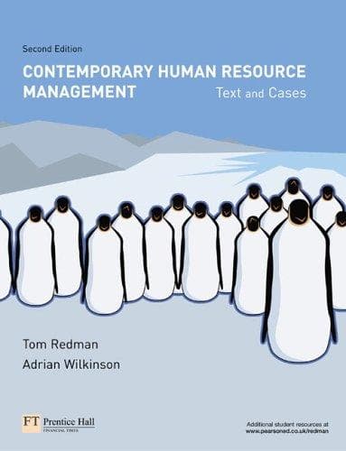Tapa de Contemporary human resource management