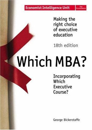 Tapa de Which MBA?