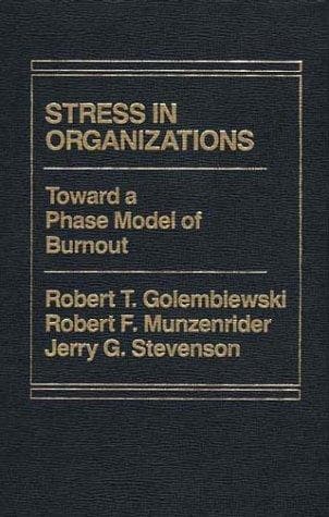 Tapa de Stress in organizations