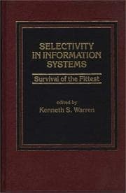 Tapa de Selectivity in Information Systems
