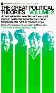 Tapa de The Great Political Theories V.2 (Great Political Theories)
