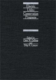 Tapa de Electric utility conservation programs