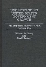 Tapa de Understanding United States government growth