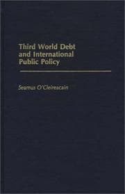 Tapa de Third World debt and international public policy