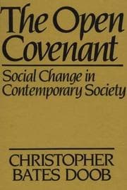 Tapa de The open covenant : social change in contemporary society