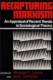 Tapa de Recapturing Marxism