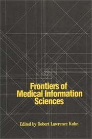Tapa de Frontiers of medical information sciences