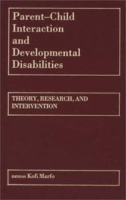 Tapa de Parent-Child Interaction and Developmental Disabilities