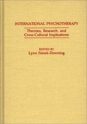Tapa de International Psychotherapy