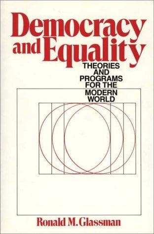 Tapa de Democracy and equality