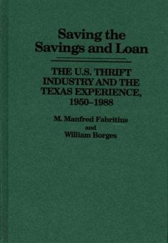 Tapa de Saving the savings and loan
