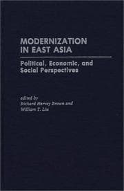 Tapa de Modernization in East Asia