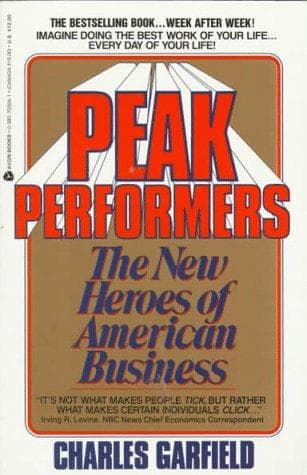 Tapa de Peak Performers